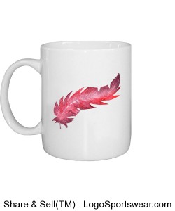 Pink Feather Design Zoom